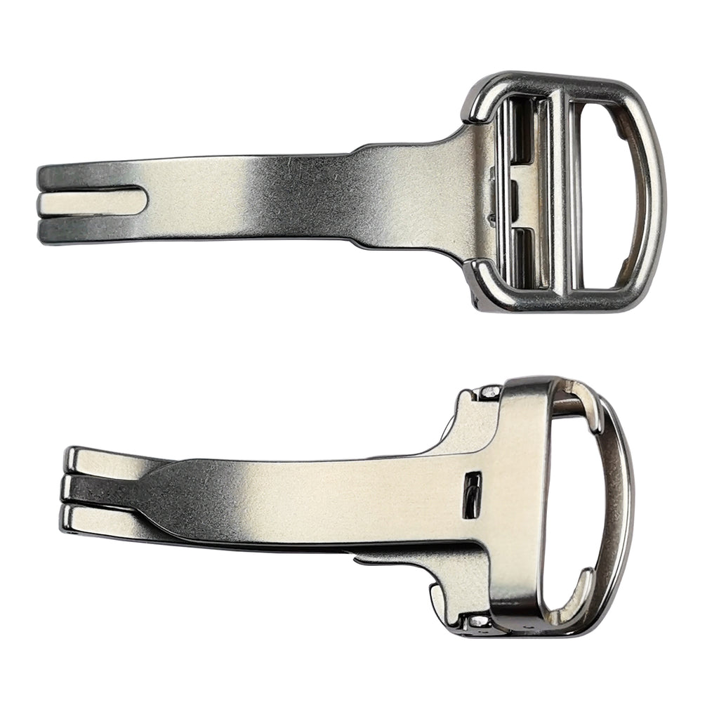 Watch Strap Buckle 18mm Stainless Steel for Cartier Blue Balloon Watch Crocodile Straps