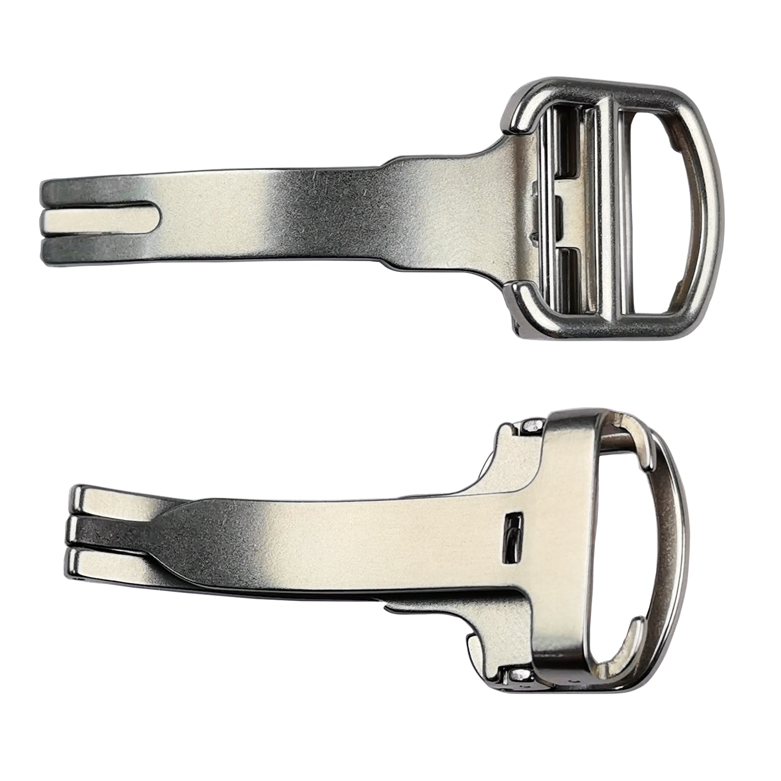 Watch Strap Buckle 18mm Stainless Steel for Cartier Blue Balloon Watch Crocodile Straps