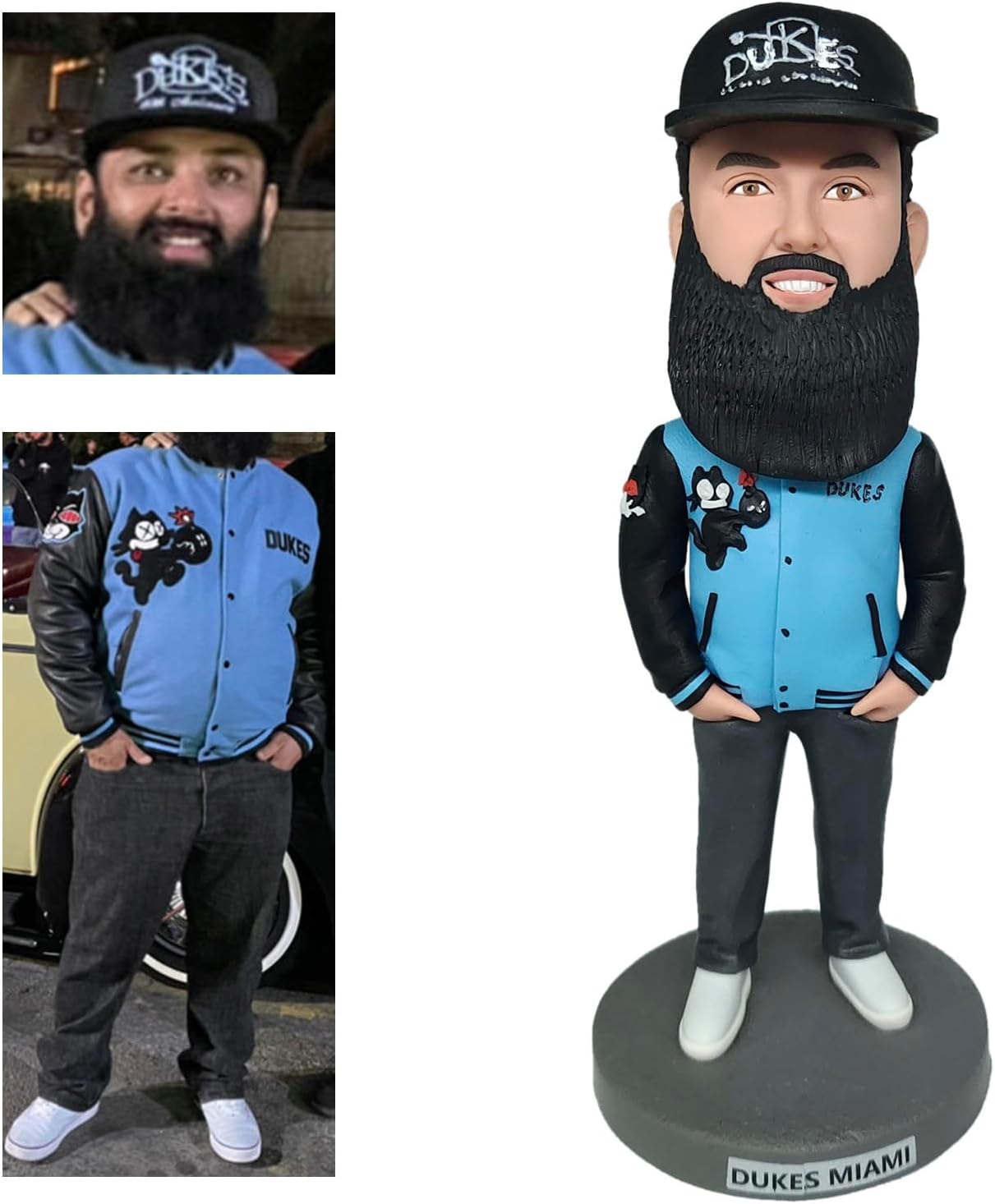 Custom Bobblehead, Personalized Unique Handmade Bobbleheads Figurine, Action Figure Based on Your Photo
